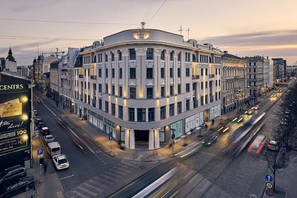Studio Apartment In The Center Of Riga Ngoại thất bức ảnh
